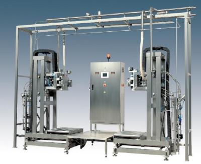 China KINGWISH factory price 200L aluminum foil aseptic bag in drum filling machine for juice/paste/milk etc. for sale