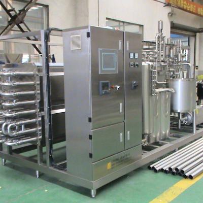 China Hot sale full automatic high efficiency tubular tomato sauce jam paste pasteurizer for sale