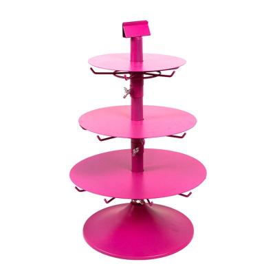 China Ruimei jewelry store metal headwear durable hot-selling 3-layer display stand for sale