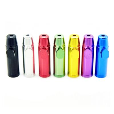 China AL AL ​​Bullet Snuff Pipe 7 Color Bullet Snuff Bottle Purple Black for sale