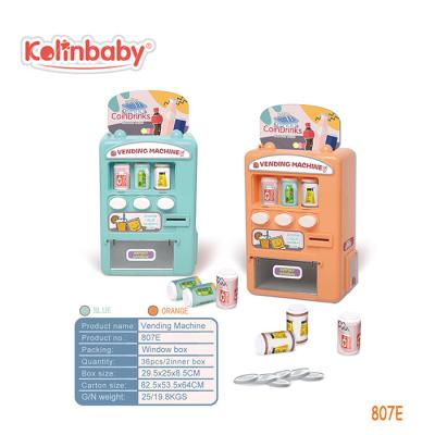 China 807E Kolinbaby Vending Machine Funny Kids Pretend Educational Role Play Toy Game Machine Game Machine 29.5*25*8.5CM for sale