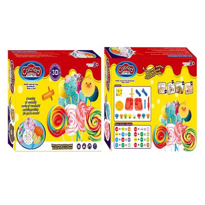 China 9113 Children's Play House Toys DIY Toys Lollipop Color Mud Set Franco Truck Kid's Play Toy 78.5*33.5*81cm for sale