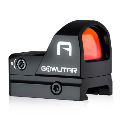 China Gowutar 2 MOA Red Dot 1x22 Mini Size Red Dot Sight Come With 20mm MOA Weaver Mount Red Dot Scope 2 for sale