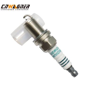 China Auto Iridium Alloy CNWAGNER Resistor Iridium Platinum Bujia Spark Plug for Japanese and Korean Cars IK20 for sale