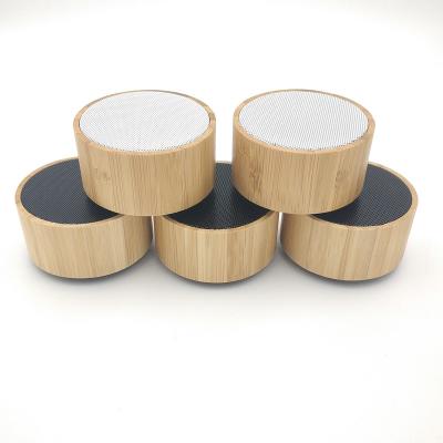 China 2021 Trending Top Seller Sustainable Bamboo Wood Wireless Speaker Blue tooth for sale