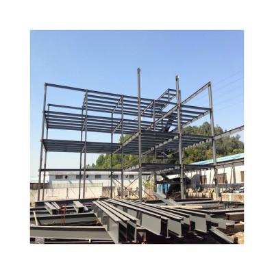 China Steel Fabricated House Structure Prefab Hotel Steel Framed Building for sale