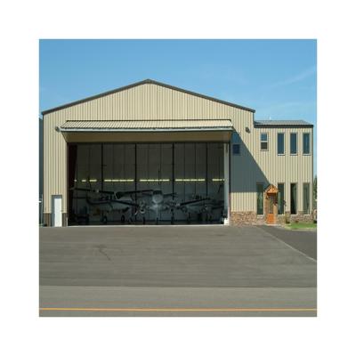 China Steel Structure Workshop Steel Hangar Modern Prefab Building Prefab Aircraft Hangar Building for sale