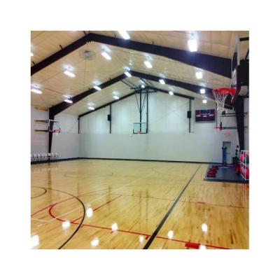 China House Steel Structure Warehouse Low Cost Steel Frame Basketball Court Gym Prefab Badminton Court for sale