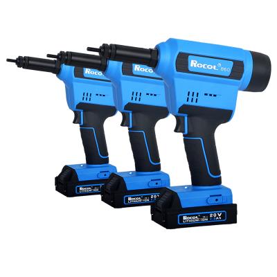 China Various Capacity Materials M3-M10 Industrial Battery Rivet Nut Cordless Riveting Tool RL-860 for sale