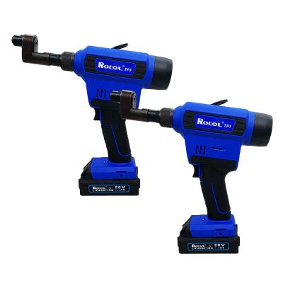 China ROCOL TP1 Z head 3.2--4.8mm--4.8mm force 20KN Z head 20V lithium battery outdoor hand rivet tool 3.2--4.8mm for sale