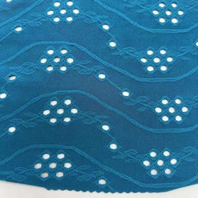 China Gewebe für Sporttrikot Jacquard Strickmaterial F02-010 zu verkaufen