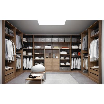 China Modern Hot Selling Custom Made Bedroom Wooden Cabinets Melamine Wardrobe Closet Furniture for sale