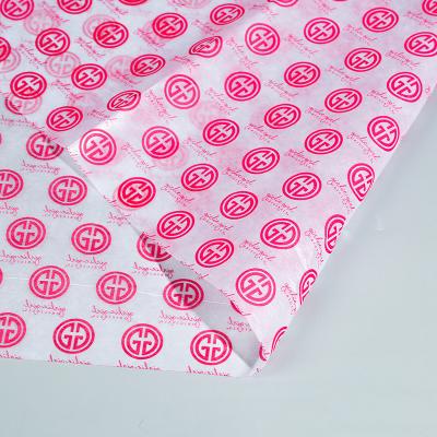 China Recycled Materials Custom Logo Printed Gift Wrap /Wrapping Paper Sheets/Tissue Paper With Logo for sale