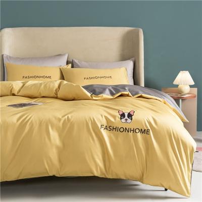 China WHOLESALE 100%COTTON Anti-Static Bedding Sets Long Staple 60S Cotton Series Four Sets for sale