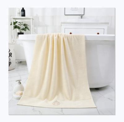 China Hotel Style Antimicrobial Wholesale High Quality 100% Cotton Towels for sale