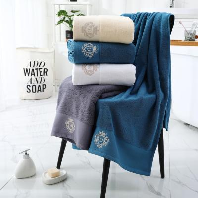 China Wholesale Factory Quality High End 100% Cotton Hotel Cotton Towel Bath Towel Hypoallergenic for sale