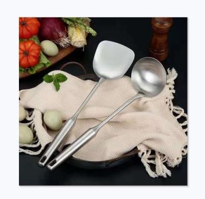 China Sustainable Wholesale High Quality Silver Stainless Steel Kitchenware Cooking Set for sale