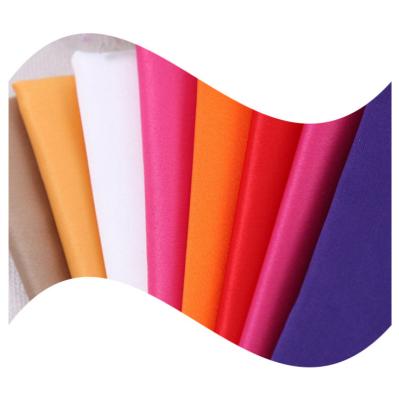 China Stain Repellent Matte Stretch Satin Fabric Ready Goods For Wedding Dress 75 * 150 Satin Fabric for sale