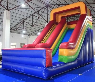 China All meet export standards.0.55mm PVC Tarpaulin Banzai Bouncer Parts Stair Toys Large Outdoor Adult Inflatable Water Pool Slide N Long For Adults for sale