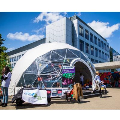 China Event Stable Tents Mini Tent Aluminum Frame Canvas Geodesic Dome Structure Geodesic Dome For Sale for sale