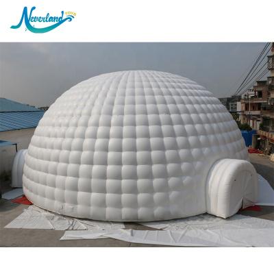 China Large PVC Inflatable Tennis Court Inflatable Sports Dome Football Tents For Sale for sale