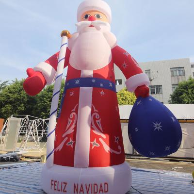 China Outdoor Huge Yard Santa Claus Inflatable Christmas Advertising Inflatable Christmas for sale