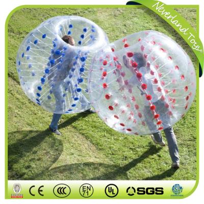 China Toy Cheap Bubbles Sumo Soccer Inflatable Bumper Football Giant Walk In The Body Plastic Inflatable Suit Human Air Wubble Bubble Ball For Sale for sale