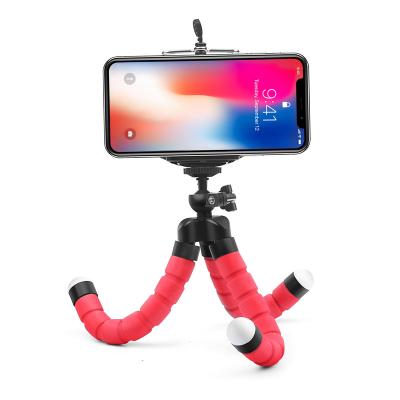 China Flexible Flexible Adjustable Desktop Cell Phone Holder Mobile Phone Tripod Stands Stands Motorcycle Phone Camera Monopod Selfie Support for sale