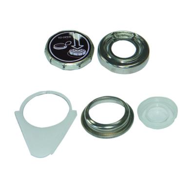 China Non Spill 32MM Plastic Caps With Safety Ring For Paint Can Lubricate Oil With Metal Ring To Protect Oil Cans For Sale Industrial Oil Cans for sale