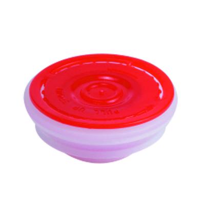 China Non spill plastic cap spout and plastic tin cap_tin cap_lid_metal can for sale