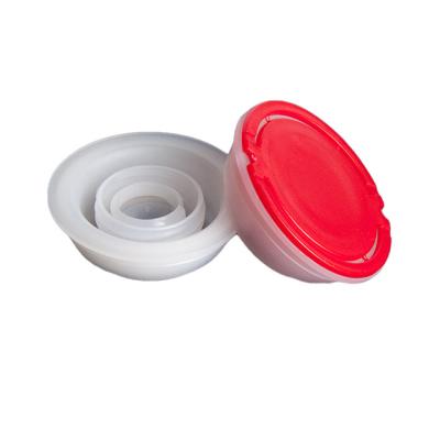 China Non Spill Breakage On Plastic Cap For Plastic Bottle Pe Oil Cap Cap With Aluminum Foil for sale