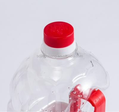 China Non Spill 5L Cooking Oil Preform Lid For 2liter PE Knife Bottle Edible Oil Bottle Transparent PE Knife Plastic Bottle Thickened Edible Oil for sale