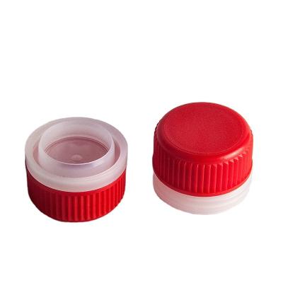 China Pilfer Proof PLASTIC CAP For Aerosol Cans Non Spill Metal Can Cover Red Plastic Cap_lid_closure_spout Cover For Oil China Manufacturer for sale