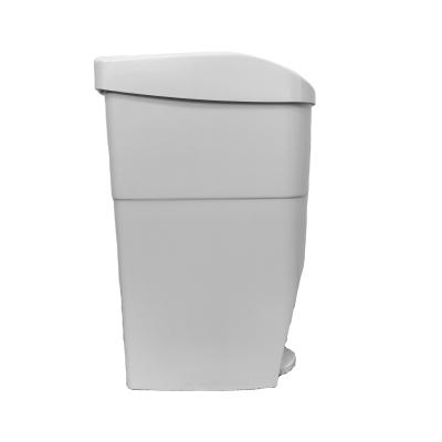 China Sanitary Places Indoor Plastic Garbage Pedal Garbage Bin Sanitary Feminine Trash Cans For Sale for sale