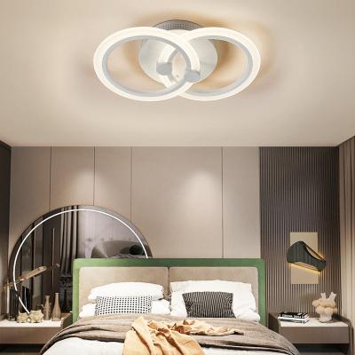 China Luxury Contemporary Classic Designer Room Decoration Pendant Lights Led Chandelier Ceiling Modern Luxury Circle LED Home Acrylic Light for sale