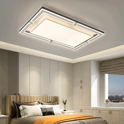 China Surface mounted high quality square cafe bedroom canteen living room LED decorative residential ceiling light for sale