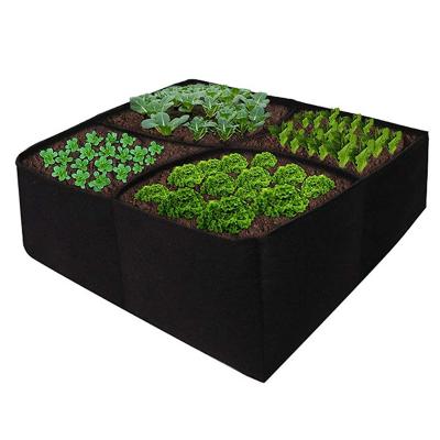 China Minimalist Vegetable Felt Garden Bed Planter Box Fabric Raised Felt Grow Bed Raised Garden Planter Fabric Bed for sale