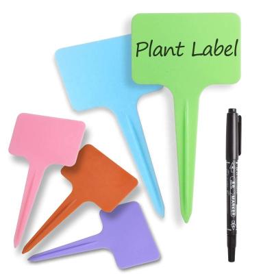 China Custom Garden Amazon Success Garden Tools Planter Label Plant Label 13 pcs Plant Labels 6x (7+3)cm (can be customzied) for sale