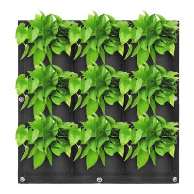 China Factory Direct Sales Minimalist Chinese Eco Friendly Nonwoven Felt Hanging Plant Grow Bags for sale