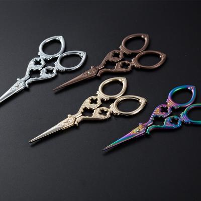 China Sharp Embroidery Vintage Scissors Tip Embroidery Scissors for Crafting Sewing Needle Work Threading Tips for sale