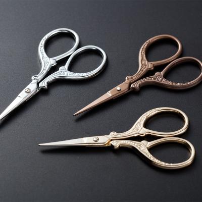 China Vintage Embroidery Scissors Embroidery Sewing Scissors Thread Scissors for Embroidery Craft Sewing DIY 3.5 Inch for sale