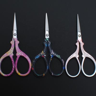 China Embroidery Vintage Embroidery Scissors Craft Sharp Sewing Scissors For Needle Work Threading DIY Tools for sale