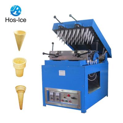 China Large Hotel Production Ice Cream Cone Making Machine Waffle Maker Cookie Cone Making Machine Price for sale