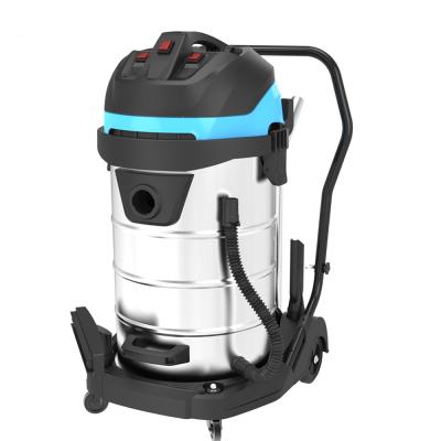 China 80 Liter Vacuum Cleaner Wet Dry Industrial Aspirapolvere Professionale Turnover Eco - Friendly Tank for sale