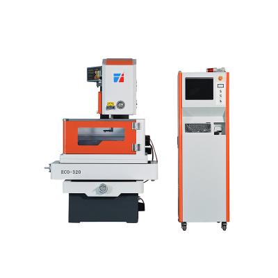 China Hot Selling Medium CNC Wire Cutting EDM ECO-320 Stepper Motor Speed ​​Wire Cutting CNC Machines EDM Machines for sale