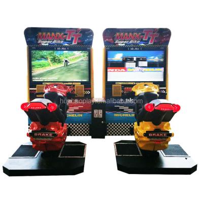 China Metal Racing Car Game Machine Racing Motorbike Game Machine Motorcycle GP Simulator Arcade Game Machine for sale