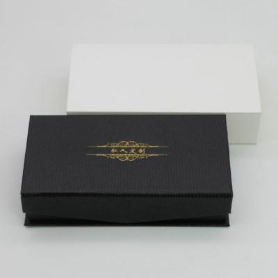 China Recyclable Custom Watch Band Packaging Black Cardboard Paper Watch Strap Box Watch Box Gift Set for sale