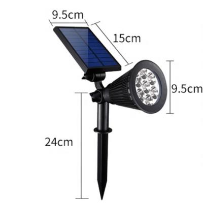 China Hot New LANDSCAPE Retail Products Outdoor Solar Home 2W LED Spot Lamp for sale