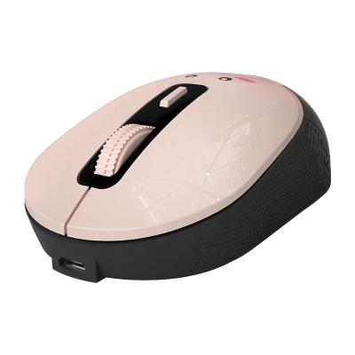 China New 2.4Ghz USB Rechargeable Wireless Ergonomic General Desktop Computer Notebook Optical Cute 3D Gaming Mouse for sale