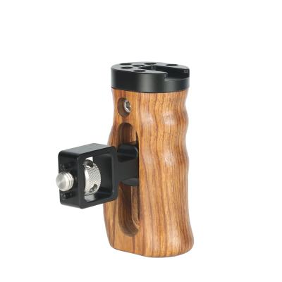 China New Fashion NICEYRIG Camera Portable Universal Flexible Wooden Handle Camera Hand Held Handle For Cinema Movie Video Display for sale